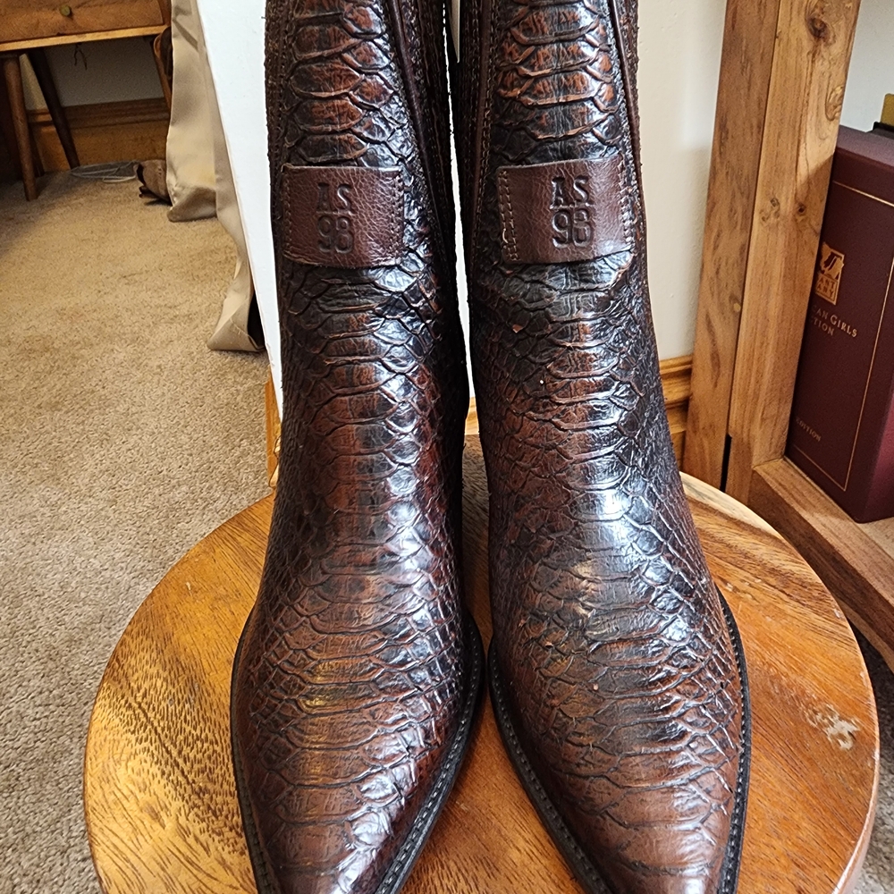 A.S.98 Camy Western Boots - Picture 2 of 6